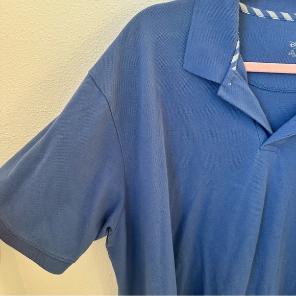 Disney Parks Mickey Mouse Shirt XXL Mens Blue Golf Polo Embroidered Classic 0003 - Picture 3 of 12